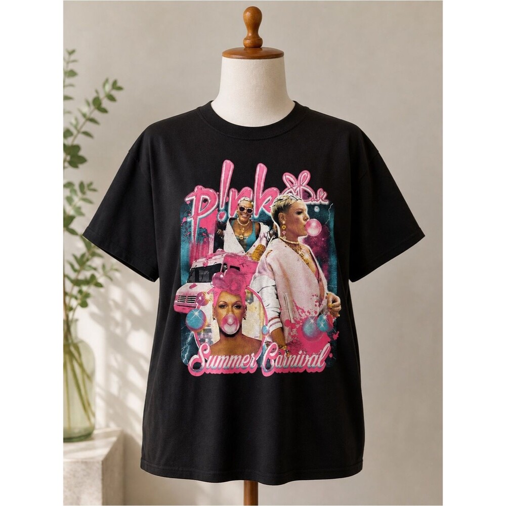 P!nk "Summer Carnival" 2024 tour Graphic Tee Large